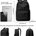 School Backpack 24 L: Capacity, weight and dimensions as published by the manufacturer