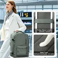 Travel Backpack 30 L: The trolley sleeve slides over a suitcase handle