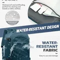 Vacuum Backpack 40 L: The water-resistant pocket for damp items